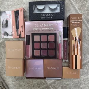 Sigma Beauty Pretty in Pink Eyeshadow Palette and Brush Set
